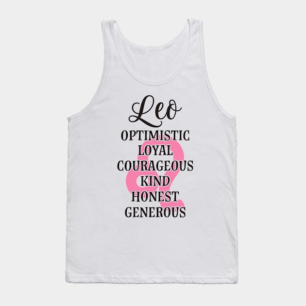 Leo Zodiac Tank Top by thechicgeek